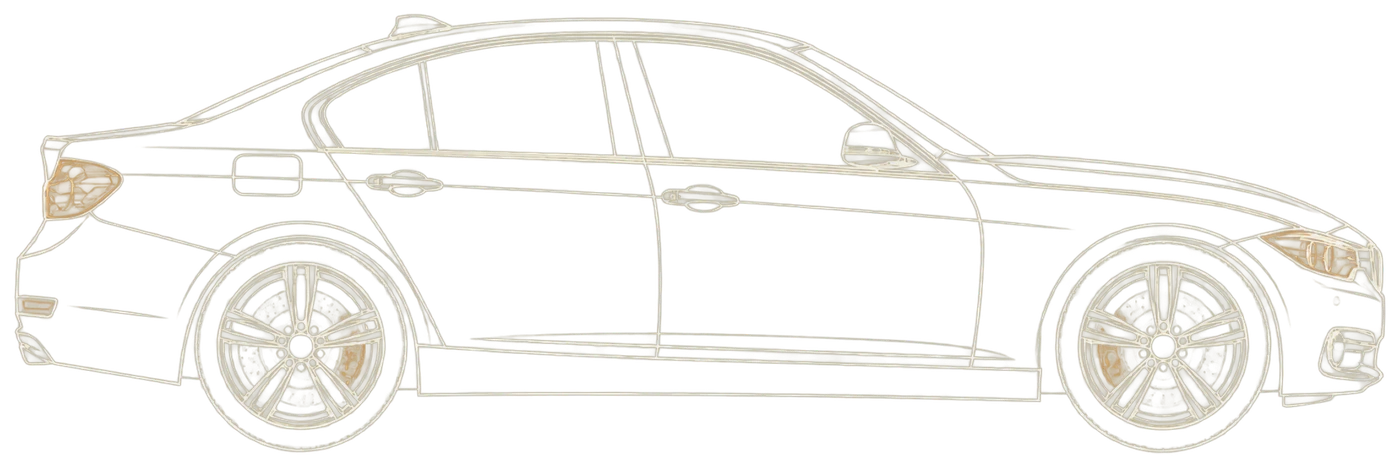 BMW 320d F30, vue de profil